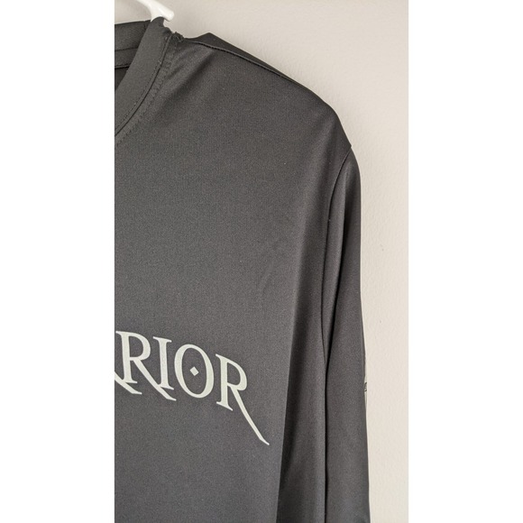 BAW Athletic Bold Warrior‎ Shirt Men's Black Workout Gym Tee full sleeves Size-M - Picture 9 of 16